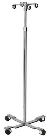 I.V. Stand 4-Hook - 4 Leg - Precision Lab Works